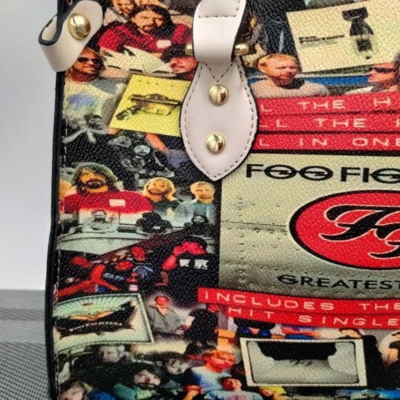 Rare! Foo Fighters All Over Purse - Picture 3 of 16